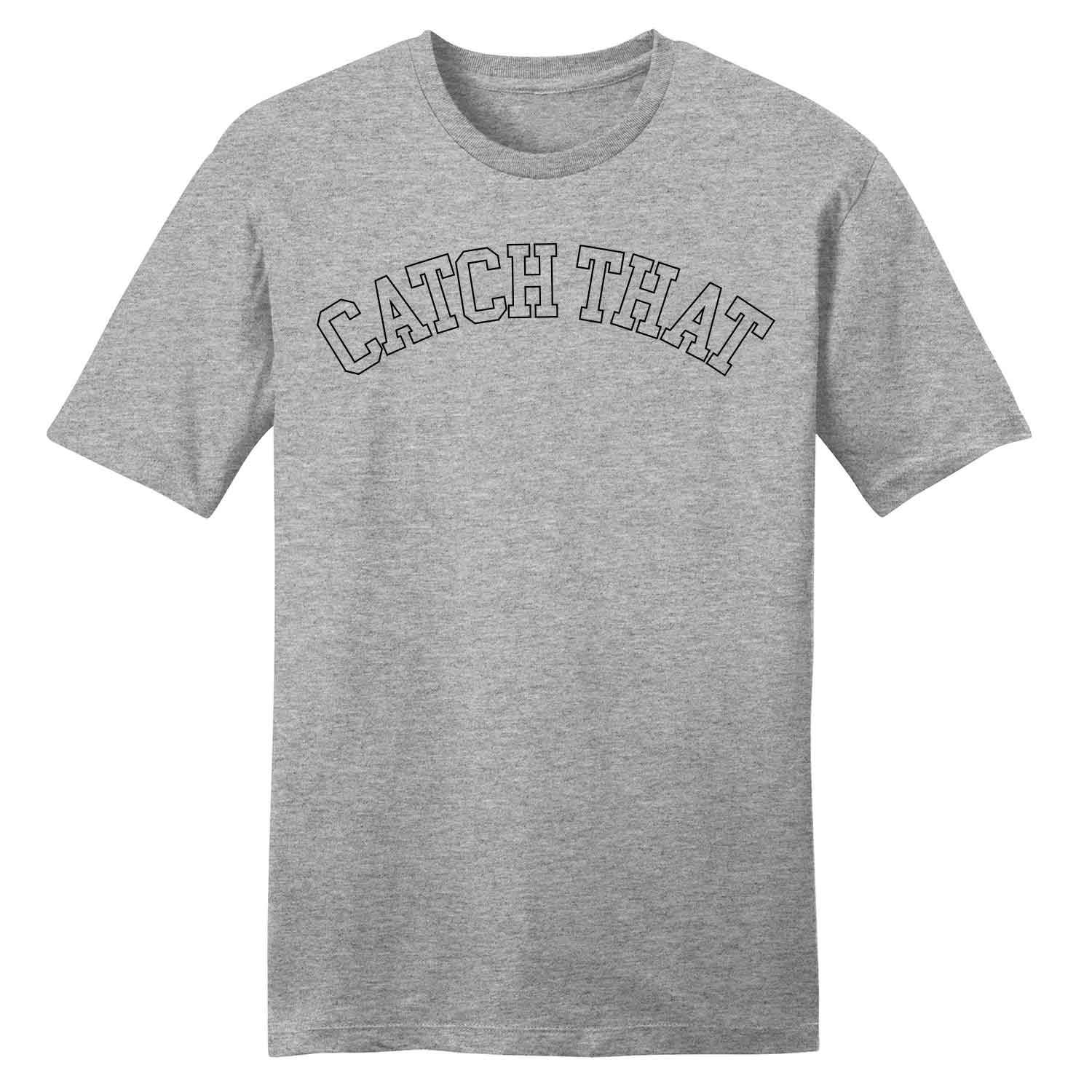 Catch That Goalkeeper Shirt Front Light Heather Grey